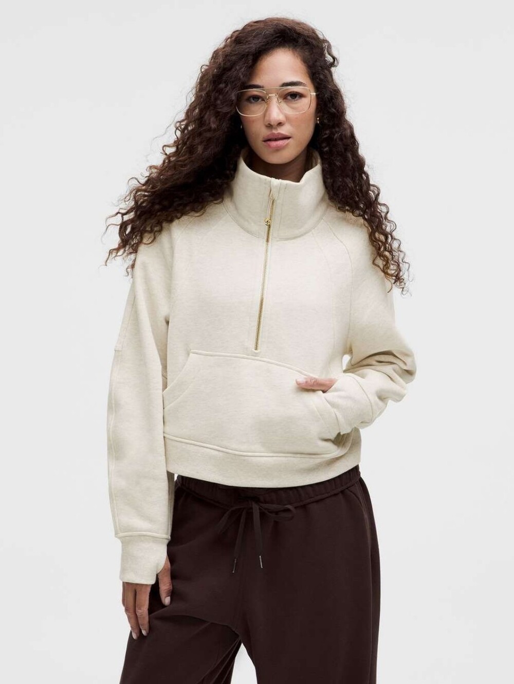 Lululemon Scuba Oversized Funnel-Neck Half-Zip